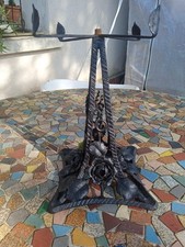 Ancien imposant pied lampe en