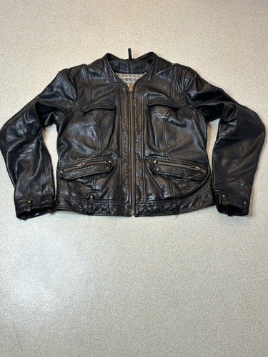 Blouson cuir naf noir - naf,