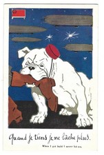 ENGLISH BULLDOG DOG "when I hold you, I don't laugh anymore"