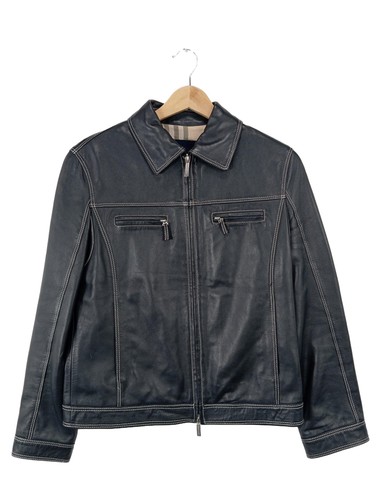 Burberry veste cuir dames - burberry,