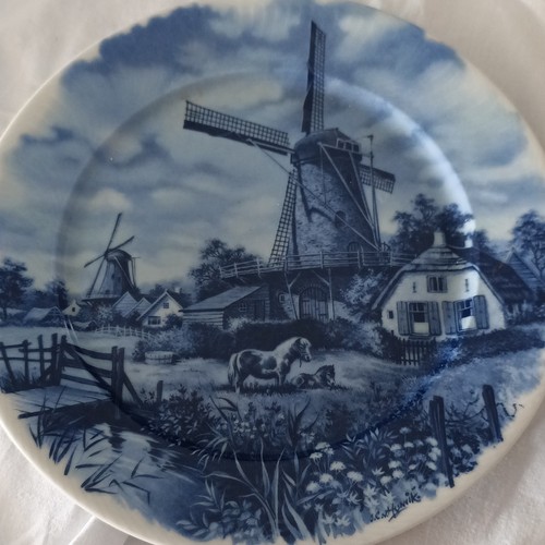 Assiette delft blauw - delft,