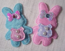 LOT de 2 APPLIQUES