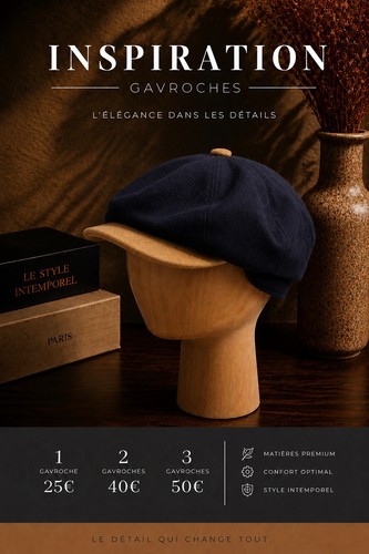 Inspiration casquette gavroche - casquette,