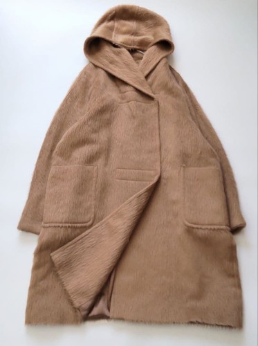 Manteau long capuche - long, à