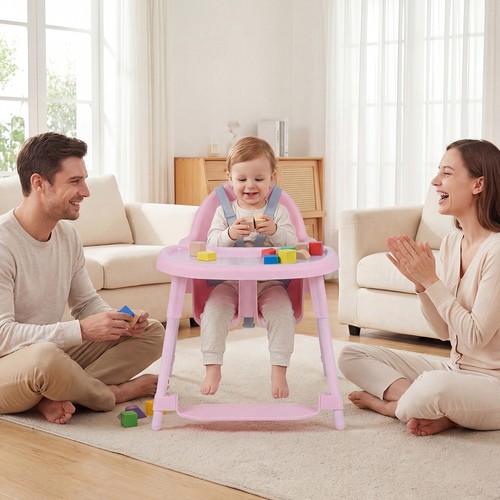 Chaise haute bébé - chaise, 4-en-1