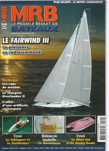 Mrb 540 fairwind iii caps - mrb, n°540