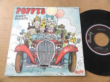 45T DES POPPYS  " AVANTI BUGATTI "