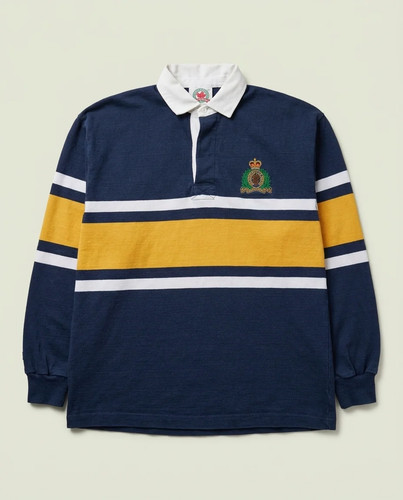 Vintage barbarian navy stripe - vintage,