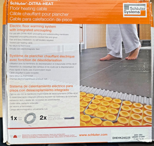 Schluter ditra heat floor - schluter,
