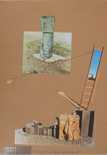 Robert RAUSCHENBERG: Balance, Collage and Original Signed Screen Print