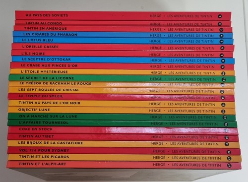 Tintin serie complete - tintin,