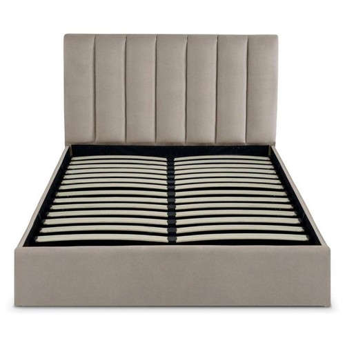 Lit coffre design velours - design,