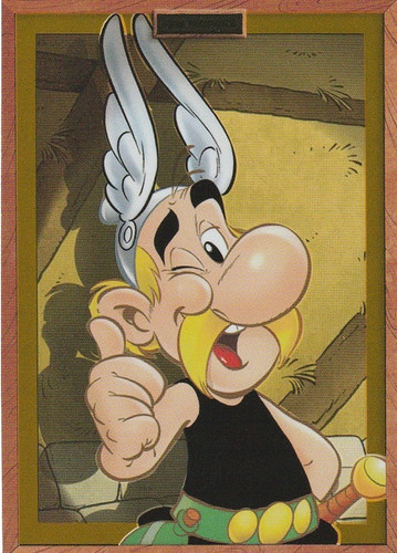 Personnages carte panini - carte,
