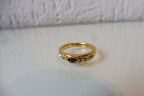 Bague pierre lang plaquée - bague,