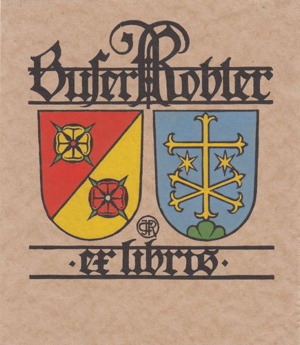 Exlibris bookplate coupe - bookplate,