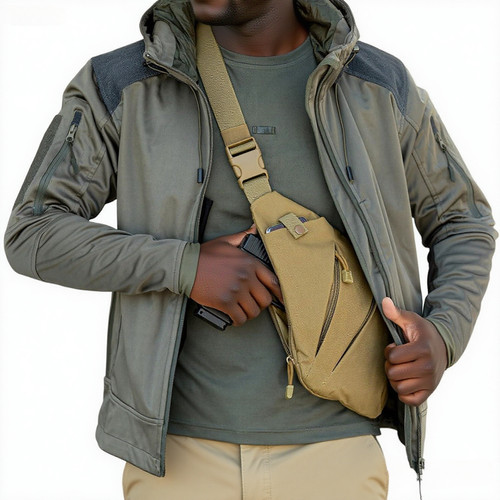 Men crossbody sling bag anti - crossbody,