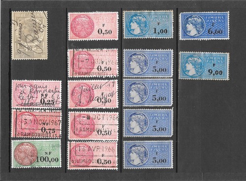 France lot 15 timbres - 15,
