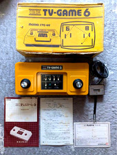Vintage Nintendo Color TV Game 6 CTG-6V Console 1977 Japan w/ Box & Manual Rare