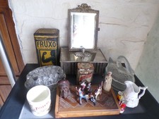 lot of various antique flea markets, used items