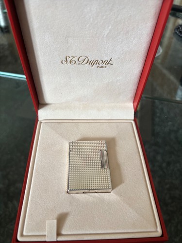 Briquet dupont argent état - argent,