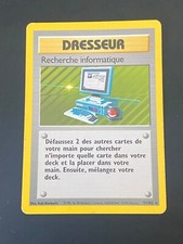 POKEMON COMPUTER RESEARCH CARD 71/102 FR RARE BASE SET - VGC