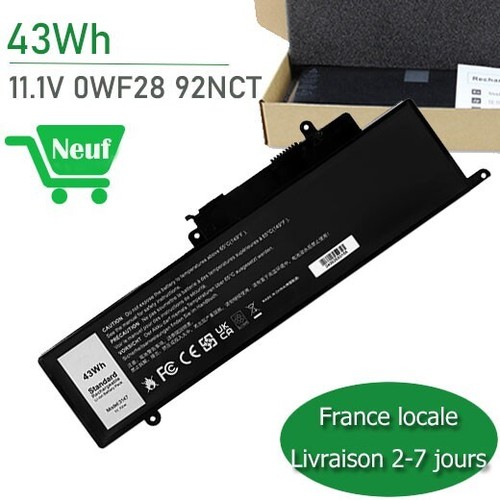 Batterie pour dell inspiron - dell, 15