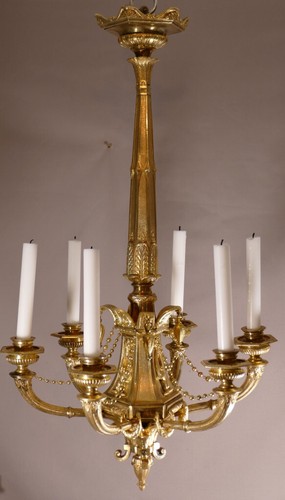 Lustre bougies style - lustre,