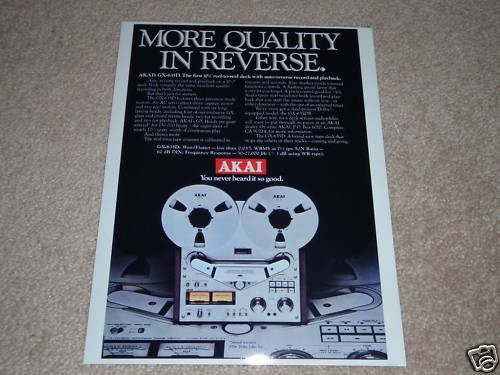 Akai 635d ouvert bobine - ouvert,