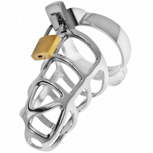 Cage chasteté homme métal - cage,
