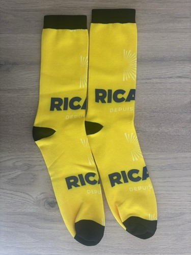 Paire chaussettes ricard jaune - paire,