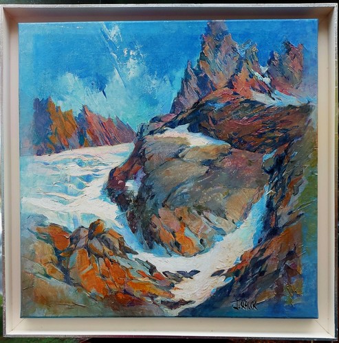 Tableau huile sur toile - huile,