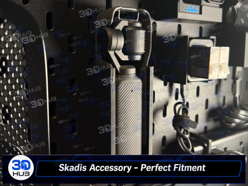 Ikea skadis pegboard - mount, dji