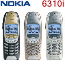Nokia 6310i  2G Unlocked Classical Mobile Cellphone 3 Colors 1 year warranty