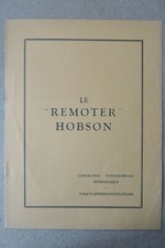 DOC PUB REMOTE HOBSON SYNCHRONIZED CONTROL HYDRAULIC FLAP HYPERSUSTENTER