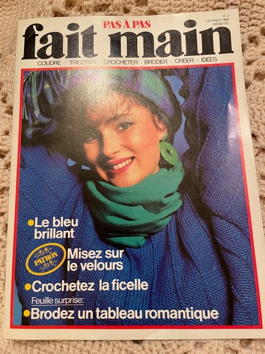 Vintage revue magazine tricot - revue,