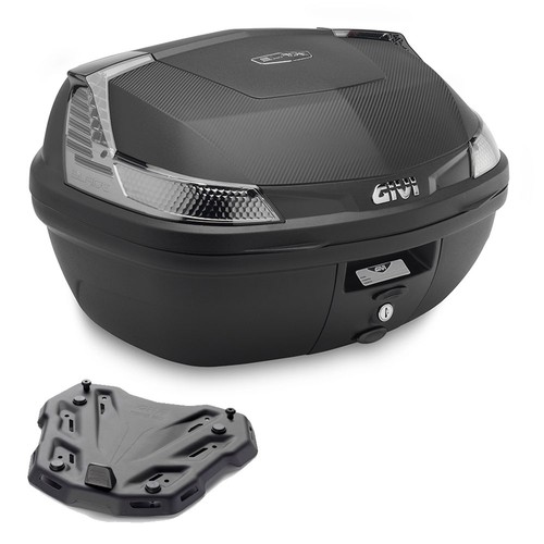 Kit valise top case - case, givi