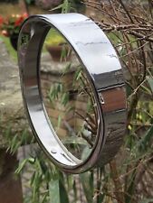 Honda CZ100 White Tank / Mark 1 Chrome Headlamp Rim Reproduction 