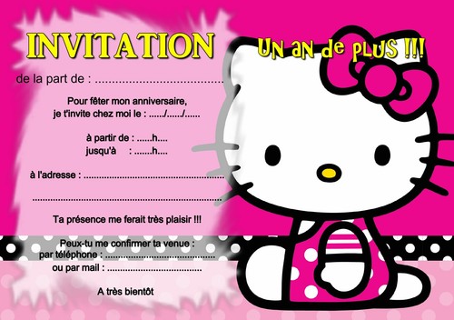 Cartes invitation - 5, ou