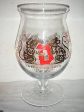 rare 2020 China Duvel beer collection New Year of the Rat glass