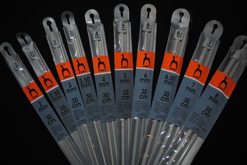 Aiguilles tricoter 30cm - aiguilles, /