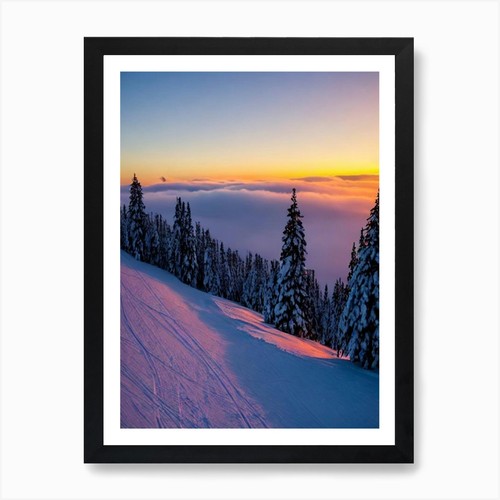 Trysil norway sunrise skiing - trysil,,