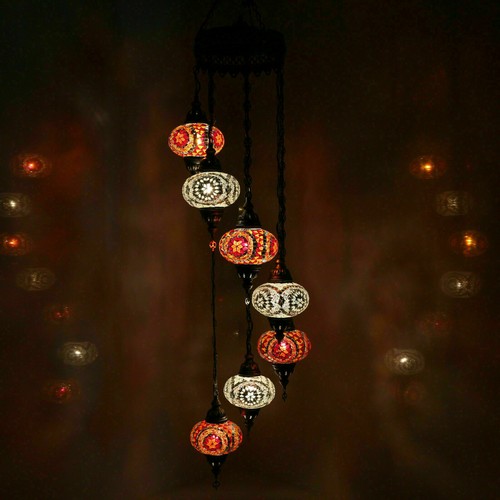 Lustre plafonnier suspendu - , en