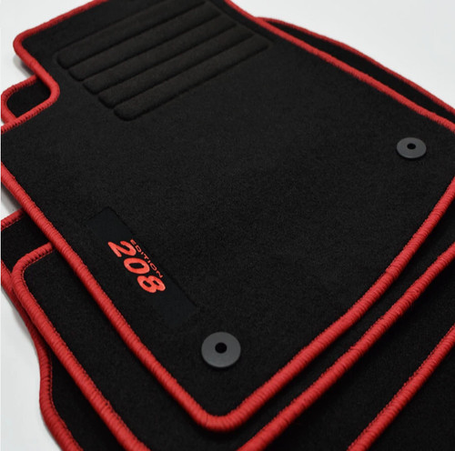 Set tapis sol peugeot 208 - tapis,