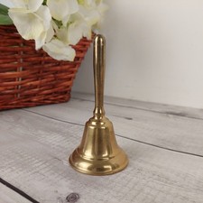 Vintage Solid Brass Bell or Bell Rustic Table Decor France