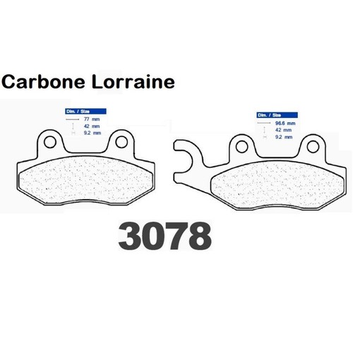Plaquettes carbone lorraine - plaquettes, de