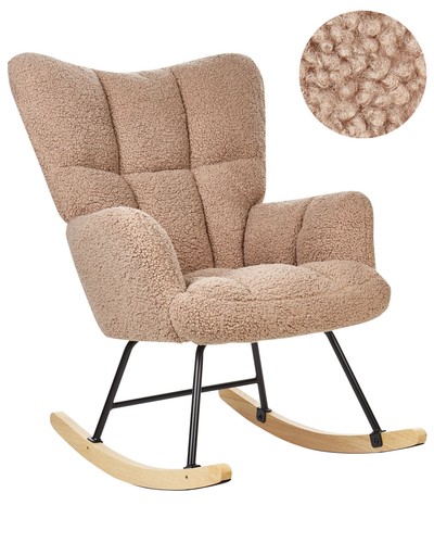 Fauteuil bascule moderne en - à,