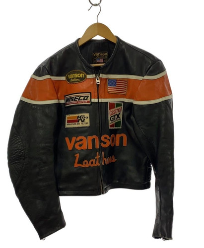 Veste course cuir vanson - veste,