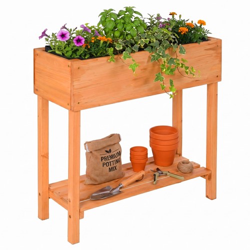 Jardinière surélevée bac - , à