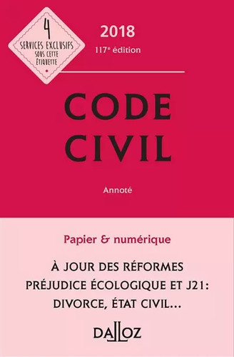 Code civil 2018 annoté - annoté,