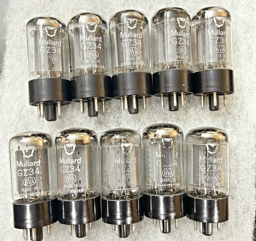 Valeurs test mullard gz34 - test,